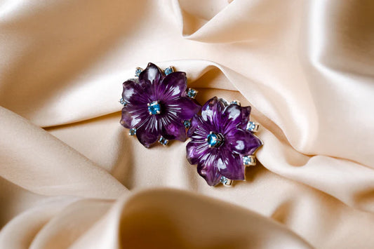 Lavender Earrings